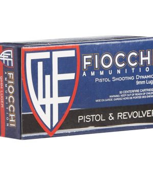 Fiocchi Pistol Series Dynamics 9mm Luger Ammo
